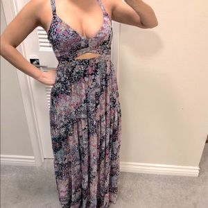 Floral maxi dress